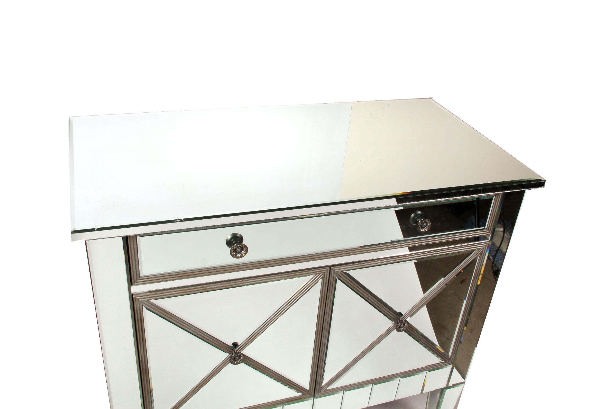 Contemporary Mirrored Cabinet