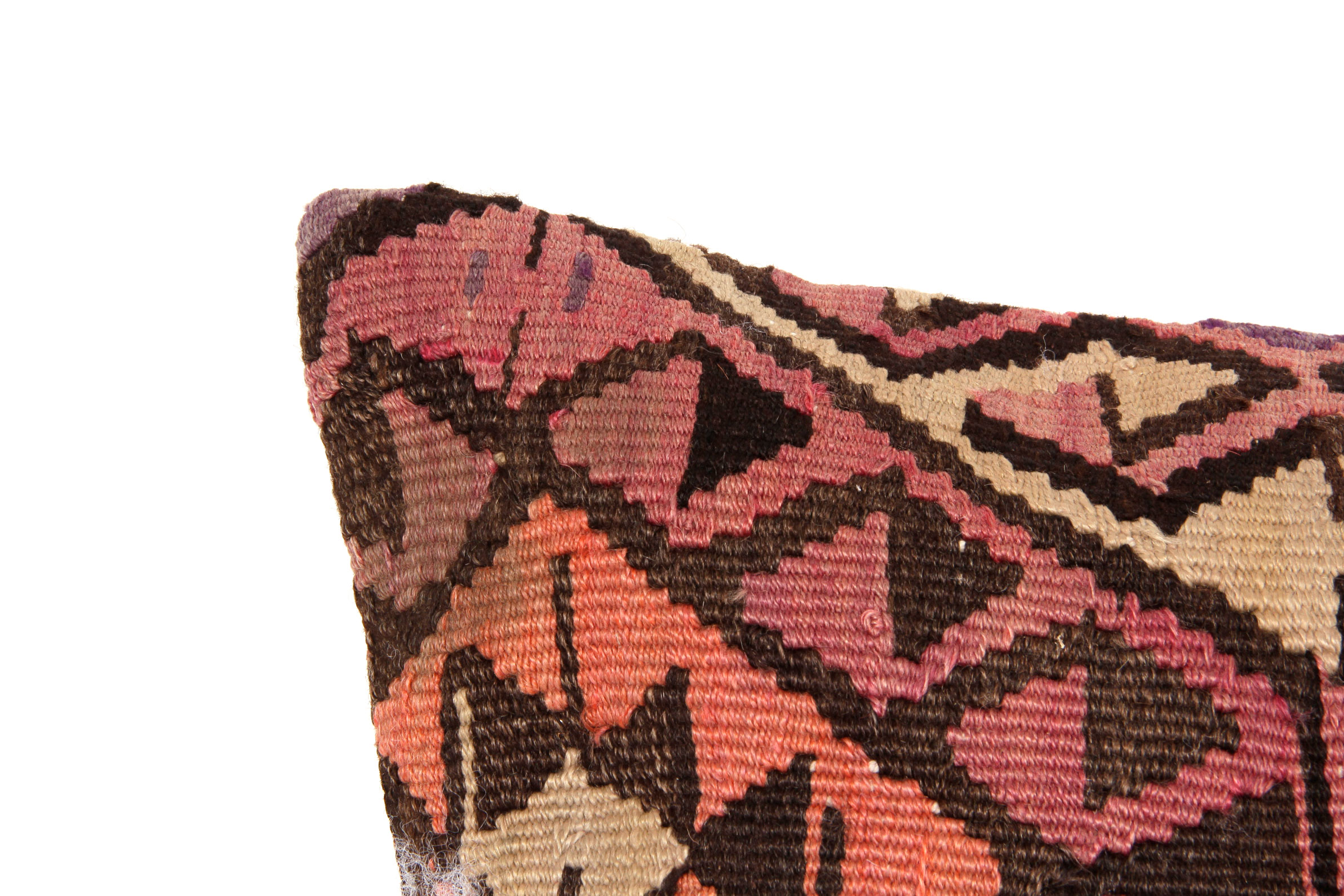 Kilim Throw Pillow Made From Turkish Rug