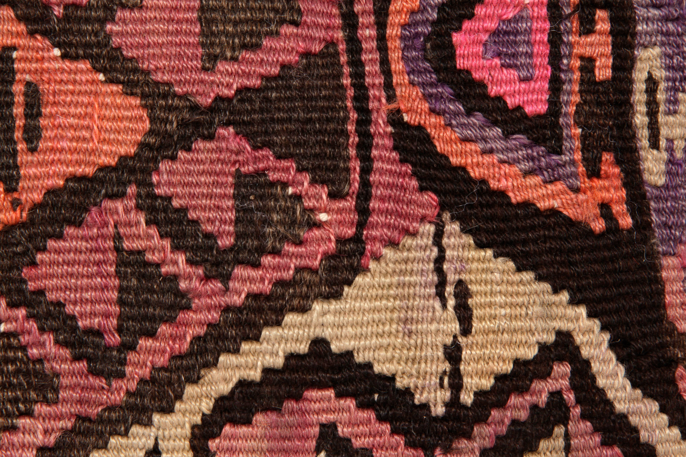 Kilim Throw Pillow Made From Turkish Rug