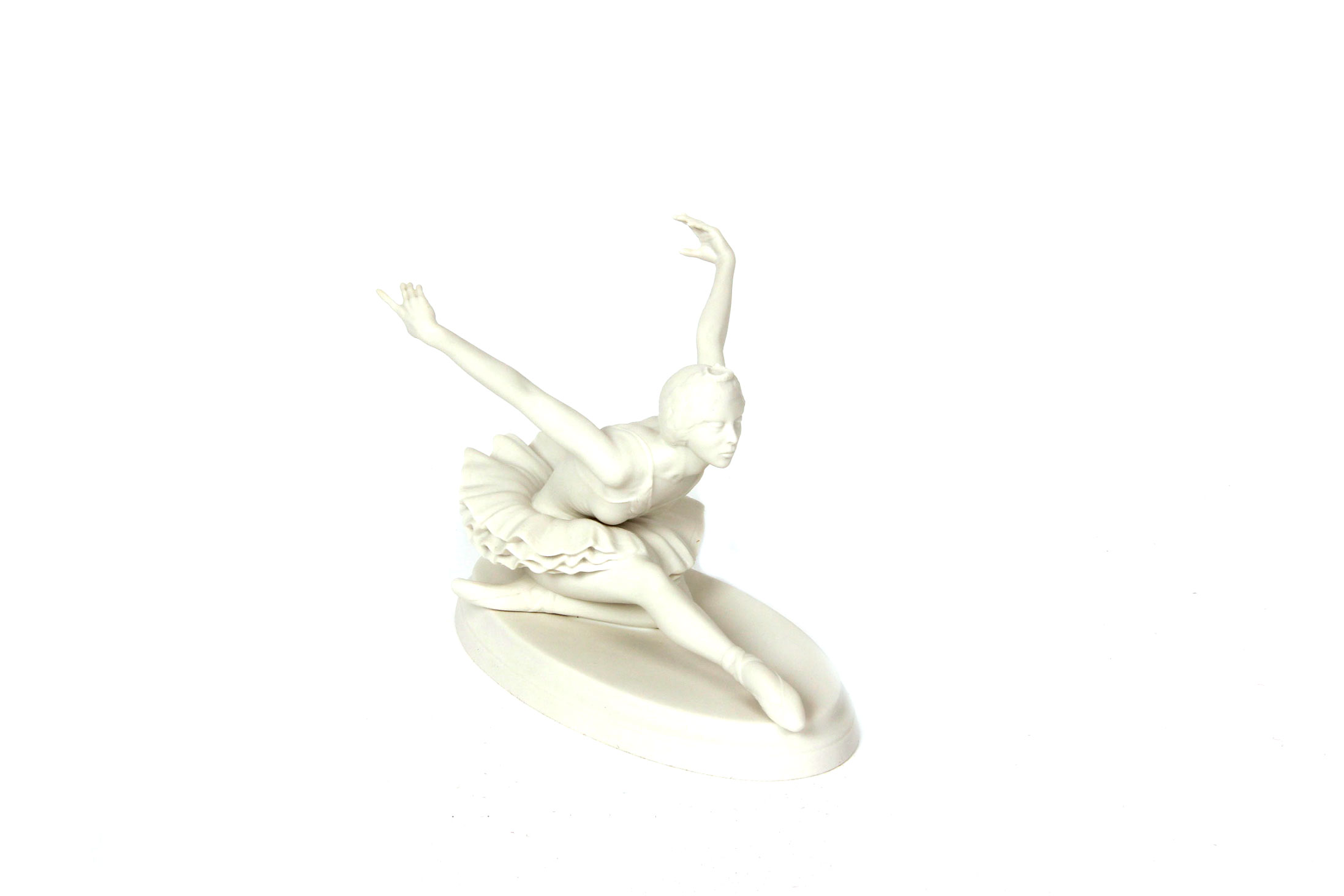 Boehm Bisque Porcelain "Swan Lake" Figurine