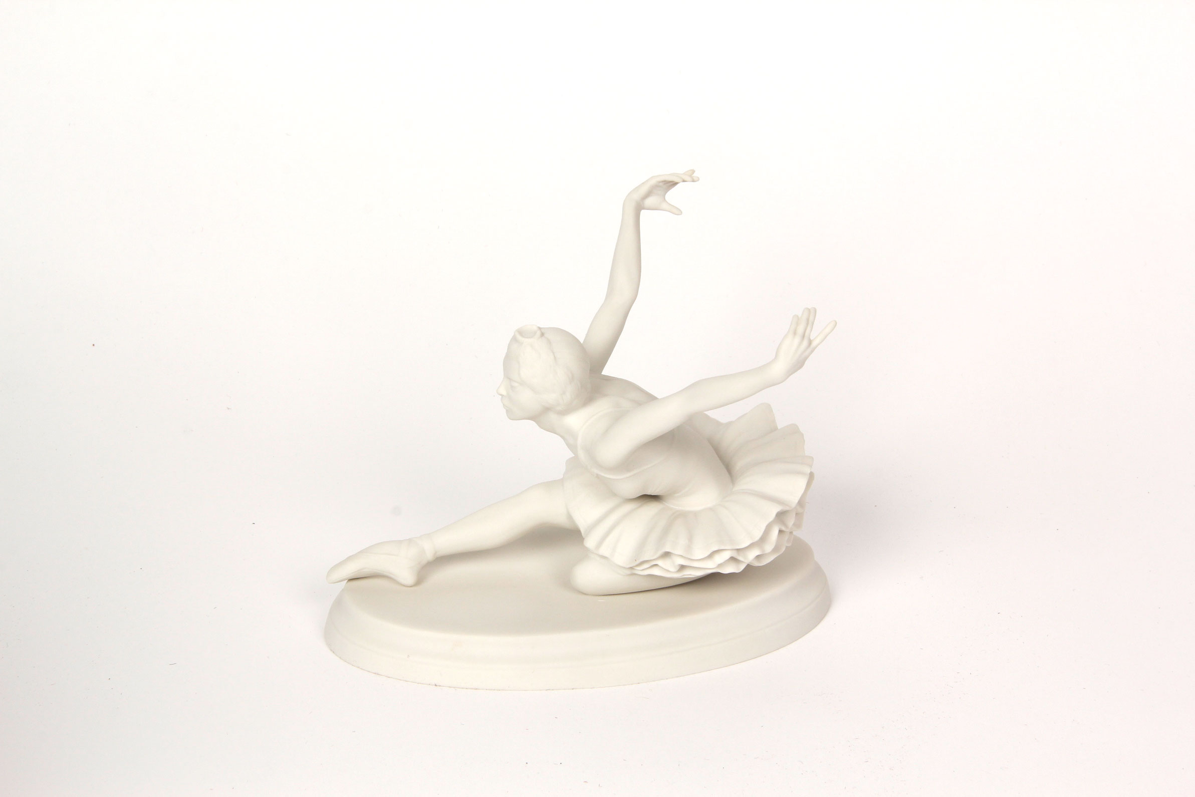 Boehm Bisque Porcelain "Swan Lake" Figurine