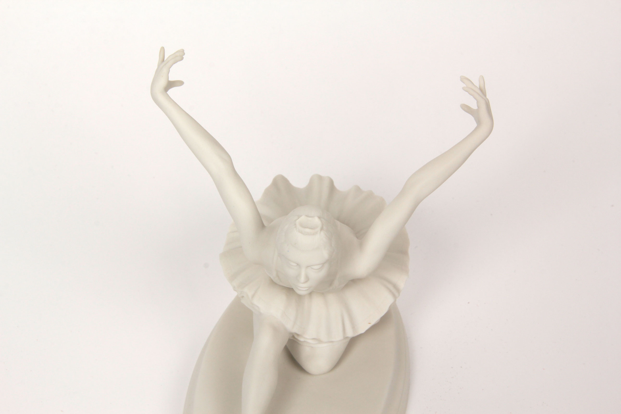 Boehm Bisque Porcelain "Swan Lake" Figurine