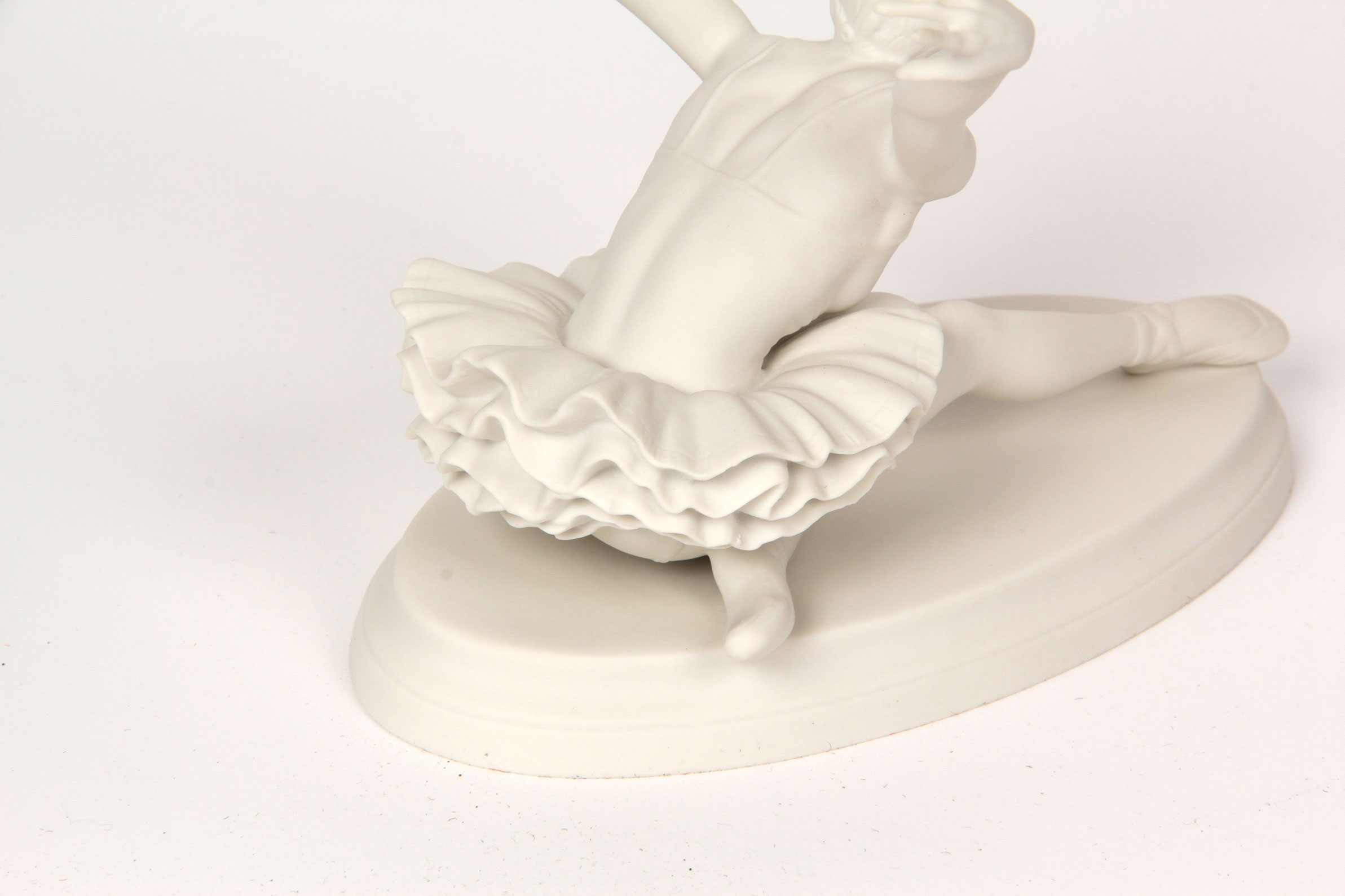 Boehm Bisque Porcelain "Swan Lake" Figurine