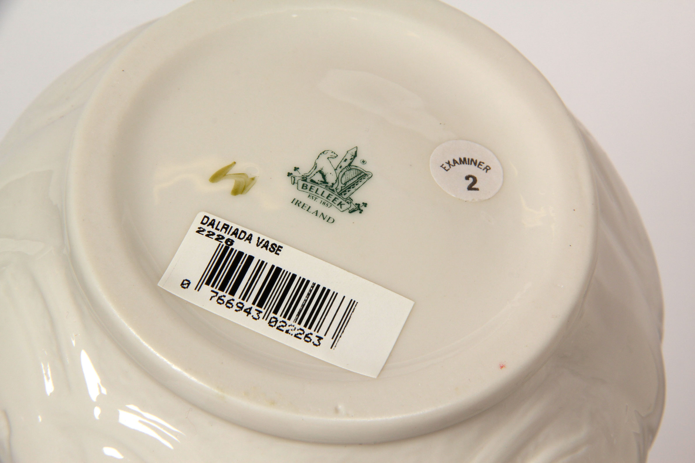 Collection of Belleek Shamrock Tableware