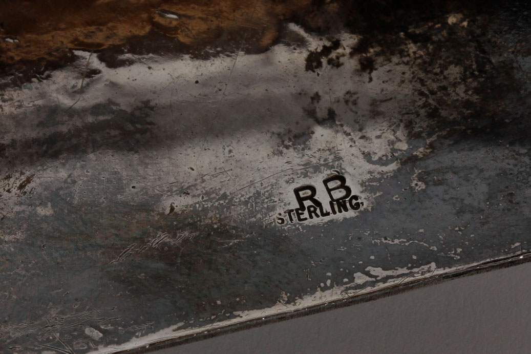 Robert Becenti Navajo Sterling Silver Belt Buckle