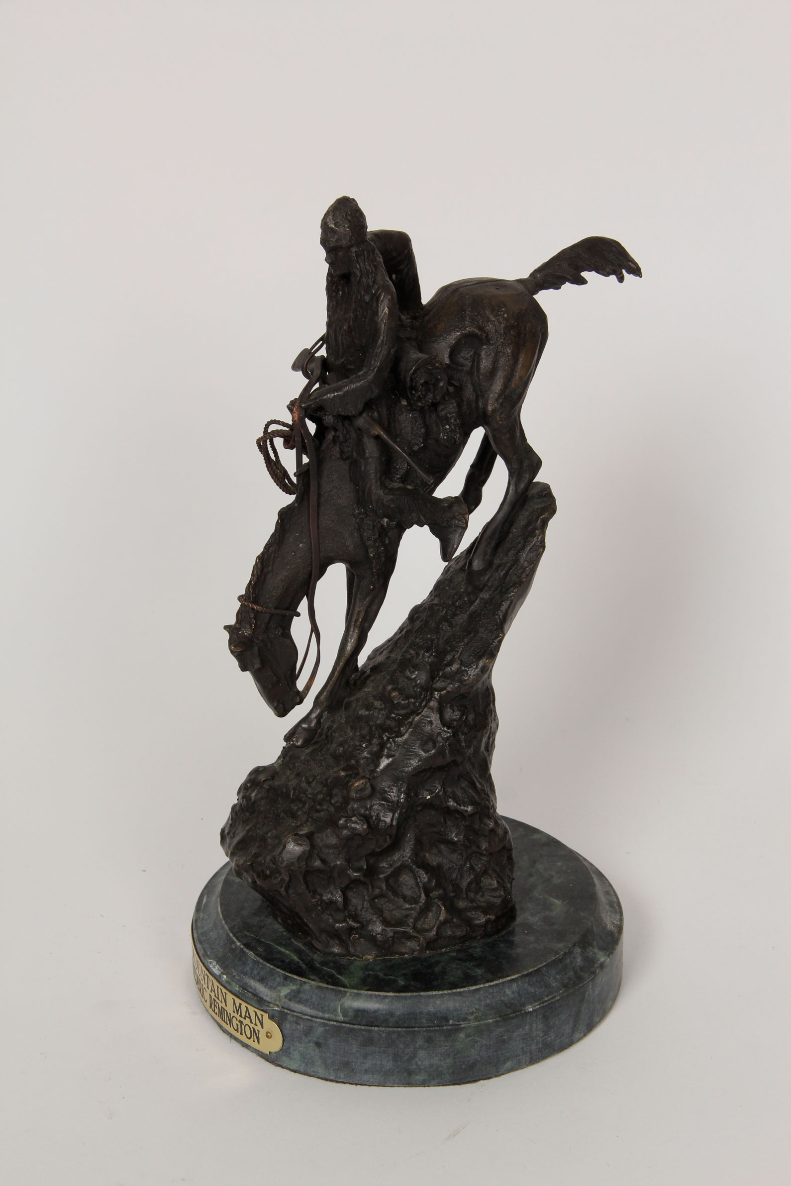 Reproduction Bronze after Frederic Remington's "Mountain Man"