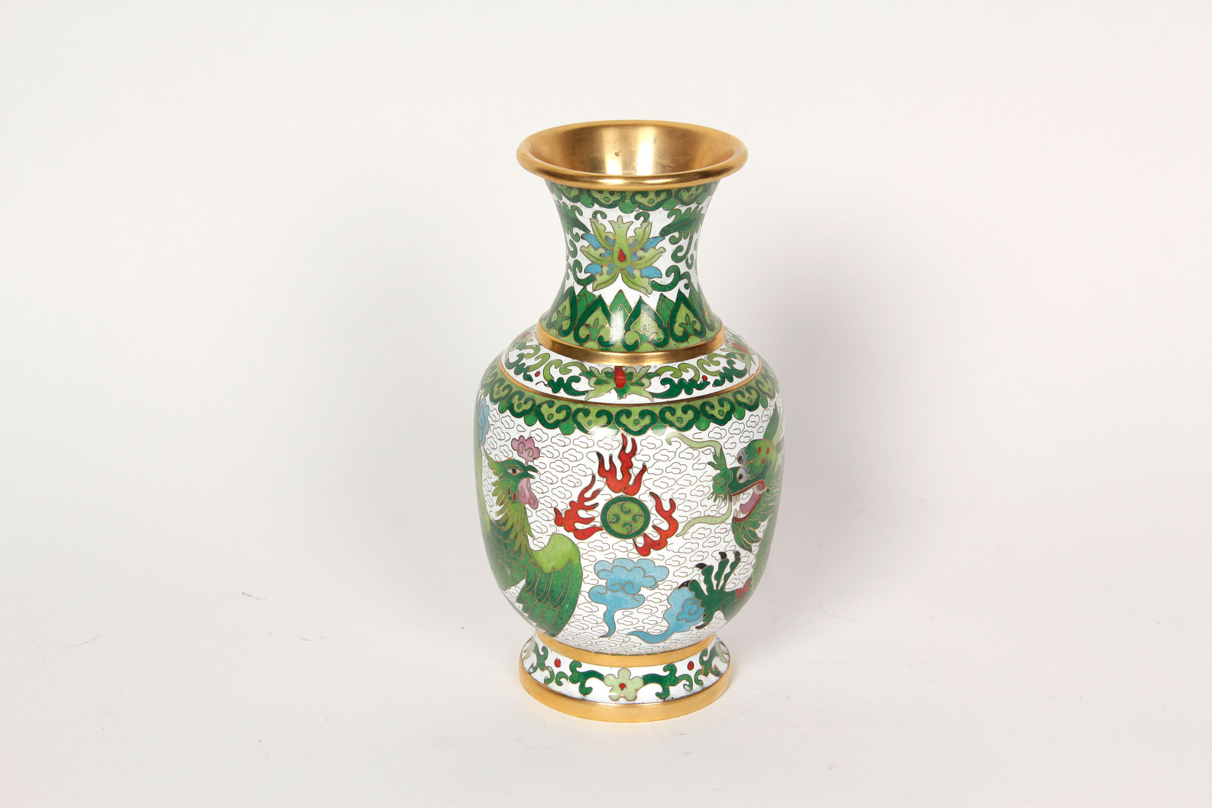 Chinese Cloisonné Vase