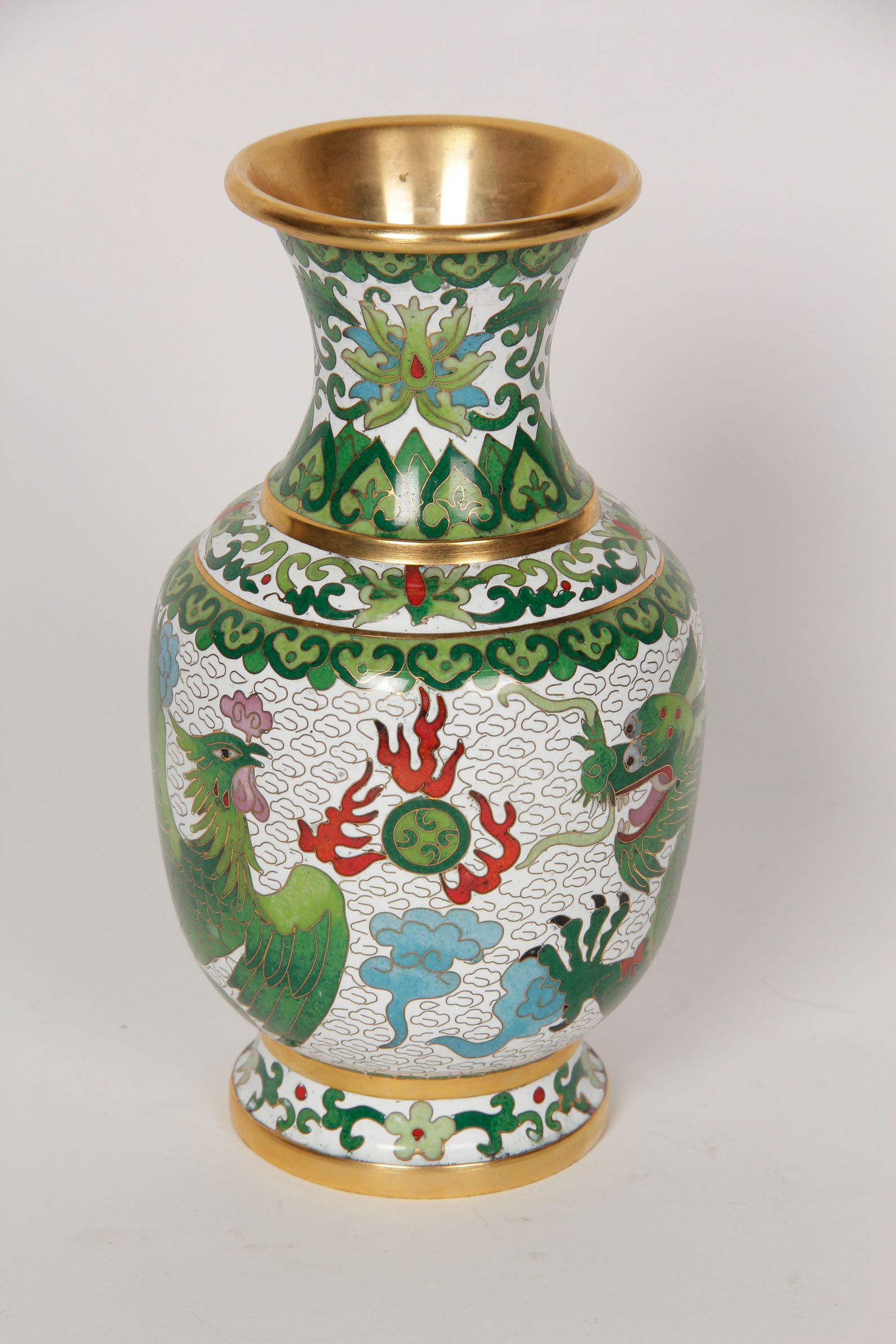 Chinese Cloisonné Vase