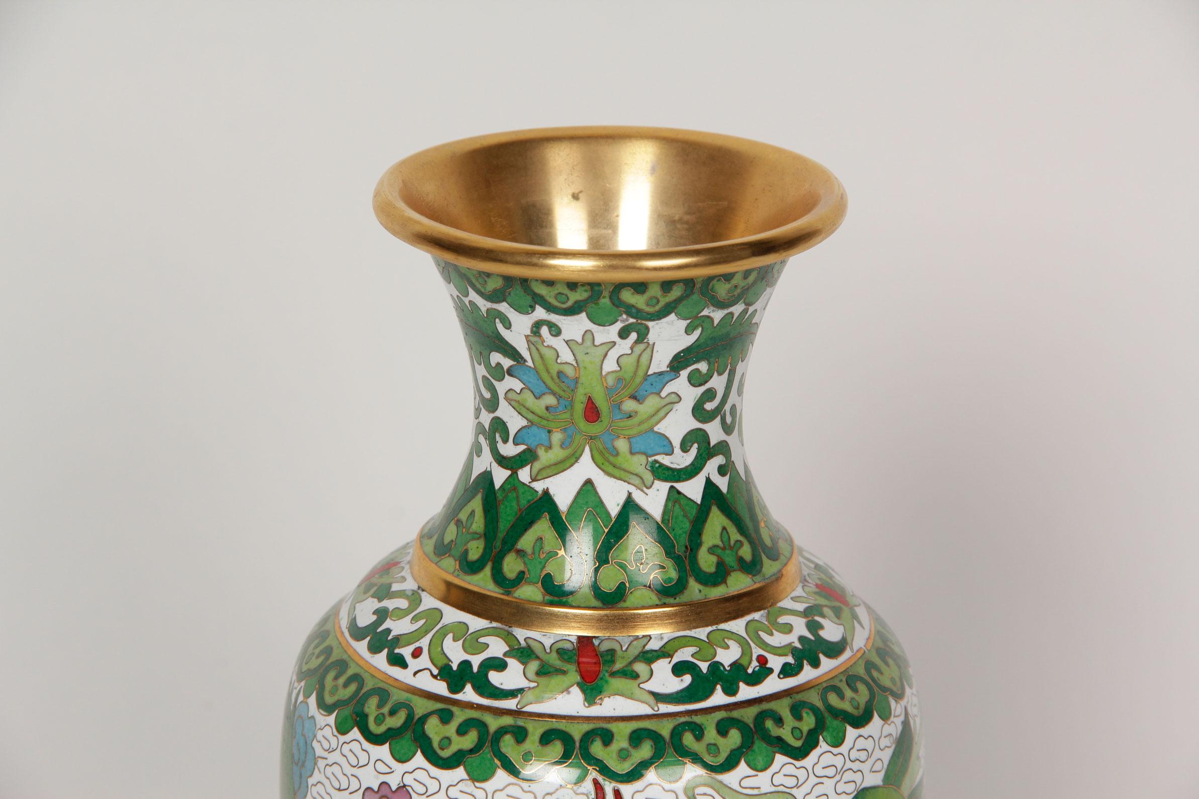Chinese Cloisonné Vase