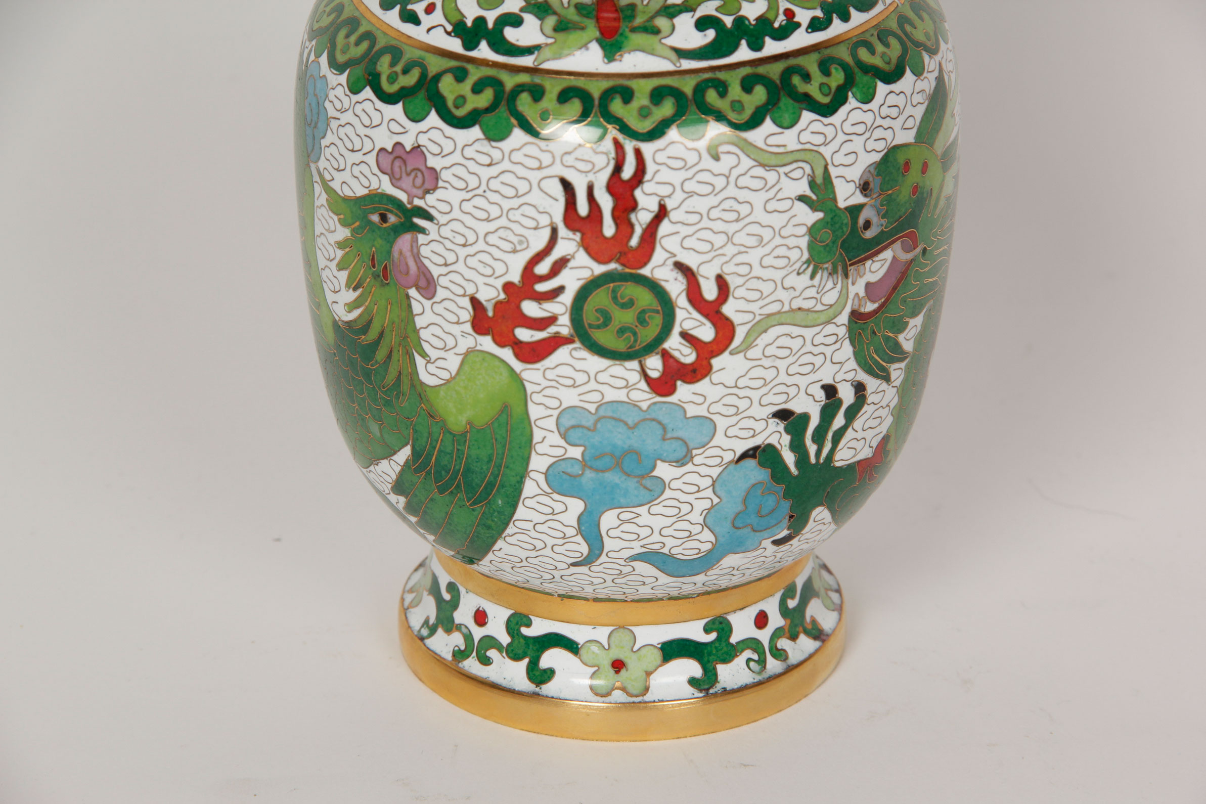 Chinese Cloisonné Vase