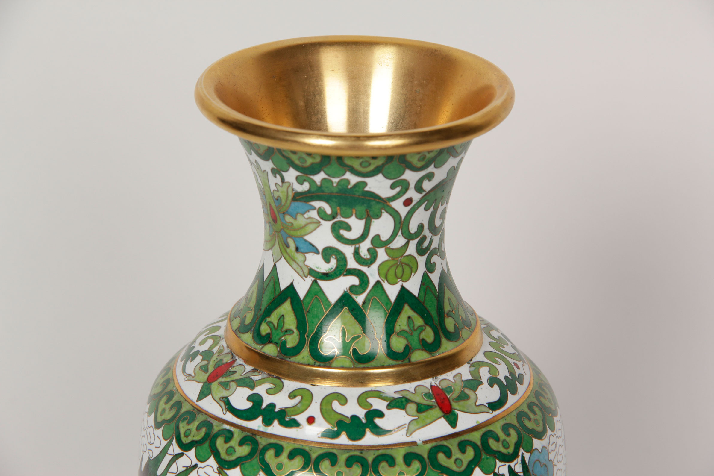 Chinese Cloisonné Vase