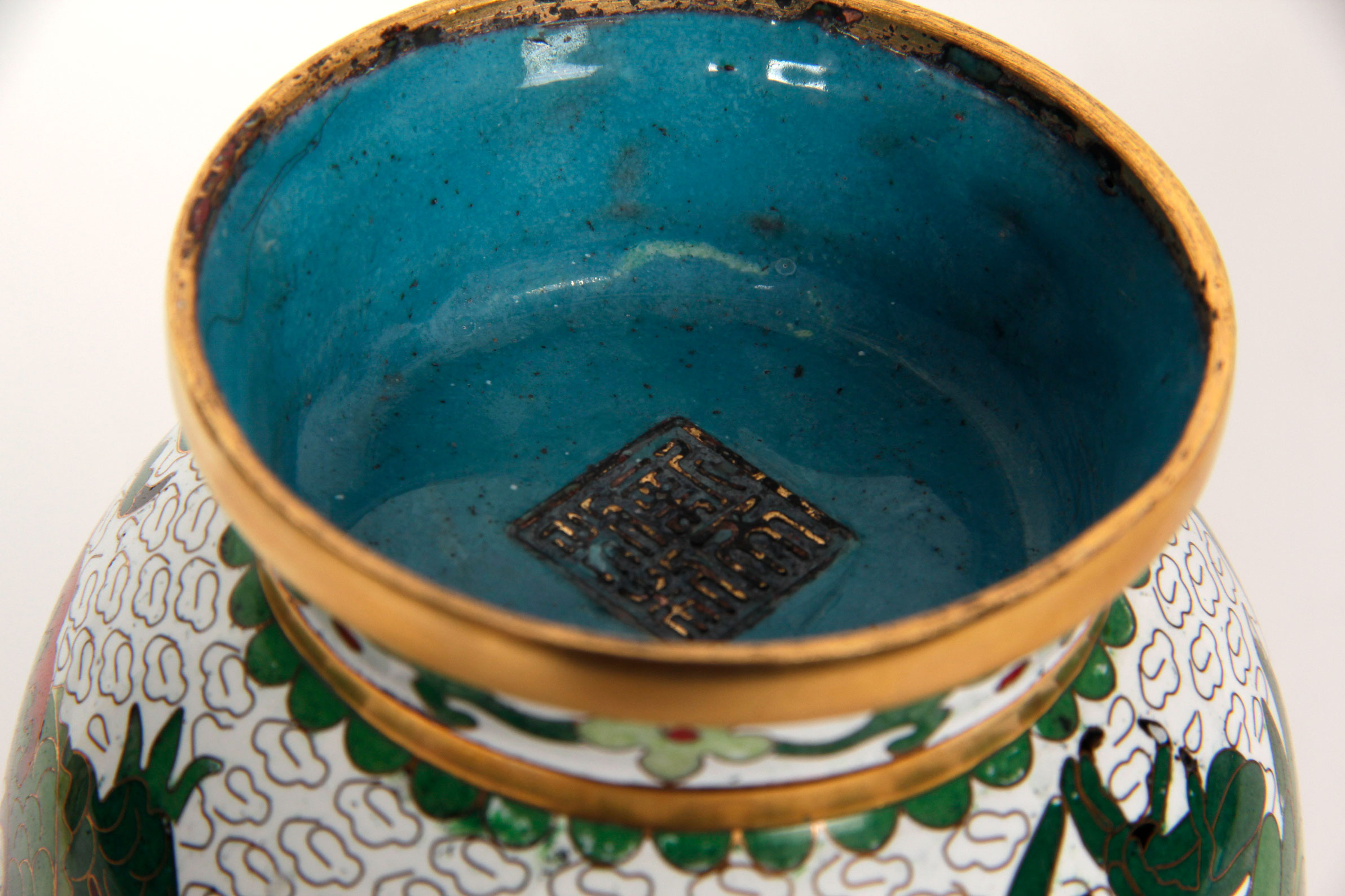 Chinese Cloisonné Vase