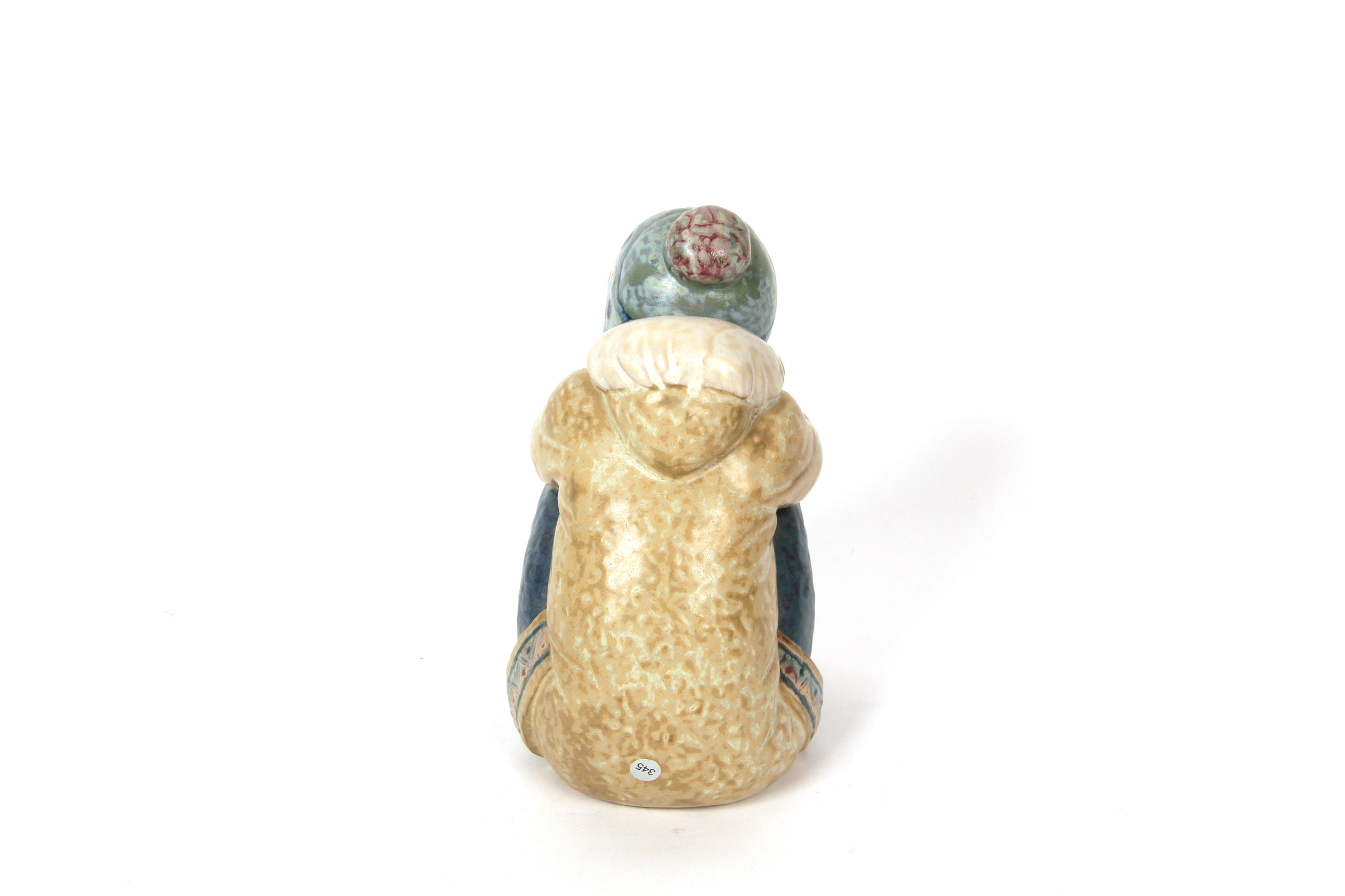 Lladró "Pensive Eskimo Boy" Figurine