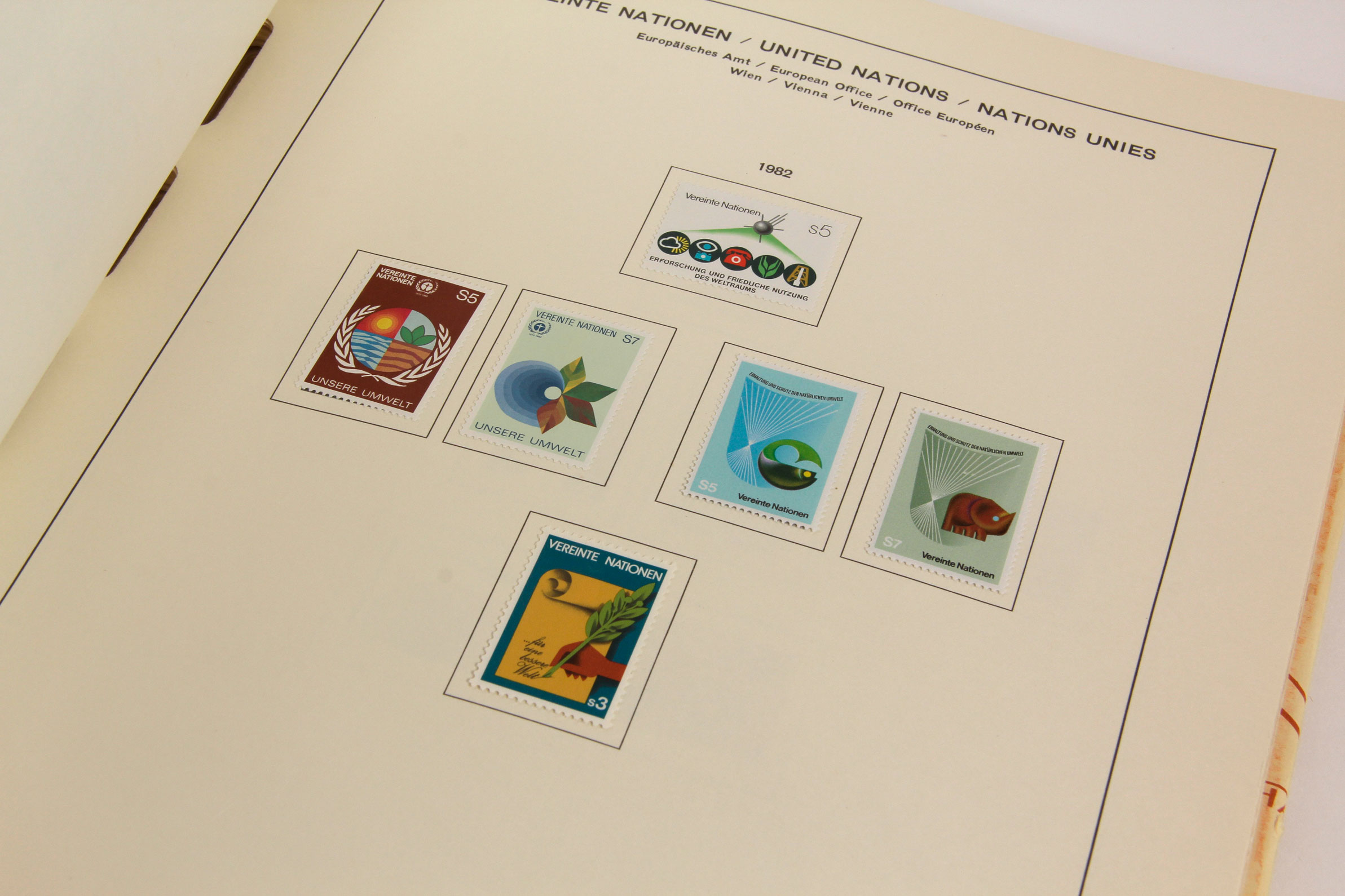 Collection of United Nations Stamps