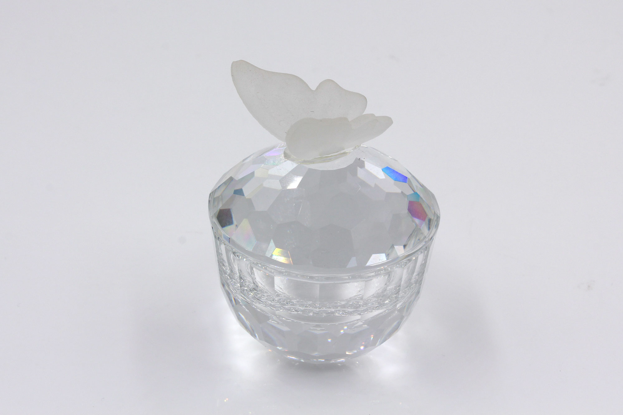 Swarovski Angel Figurine and Trinket Box