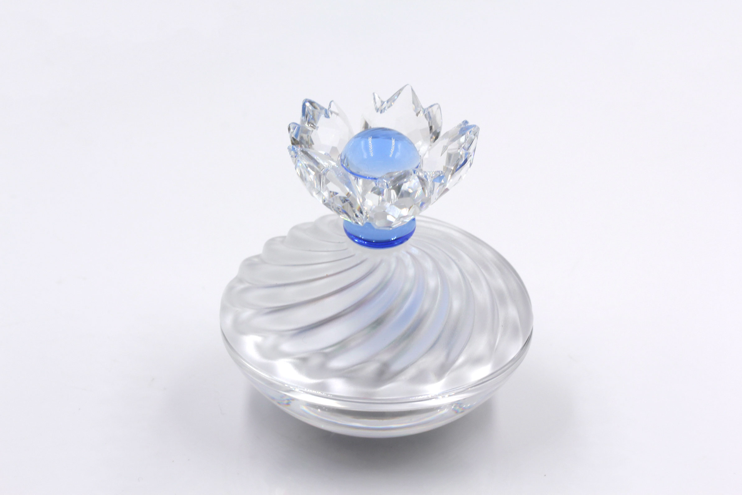 Swarovski Trinket Box with Loose Crystal Flowers