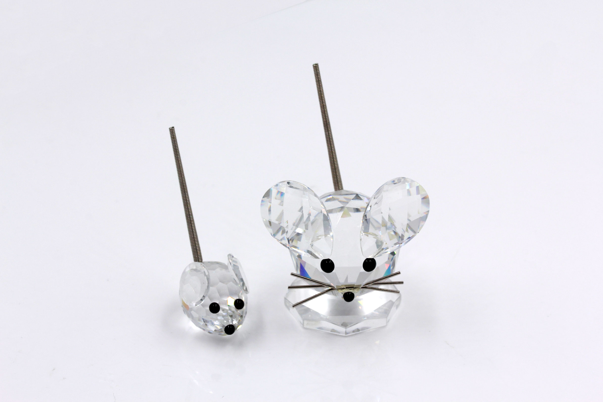 Swarovski Mice Figurines