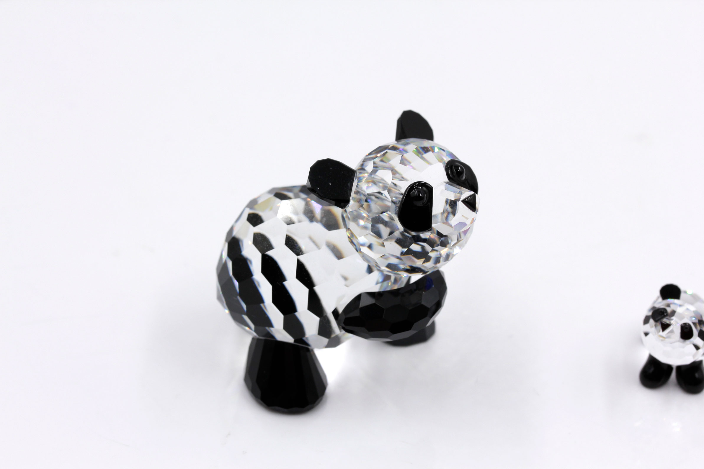 Swarovski Pandas Figurines