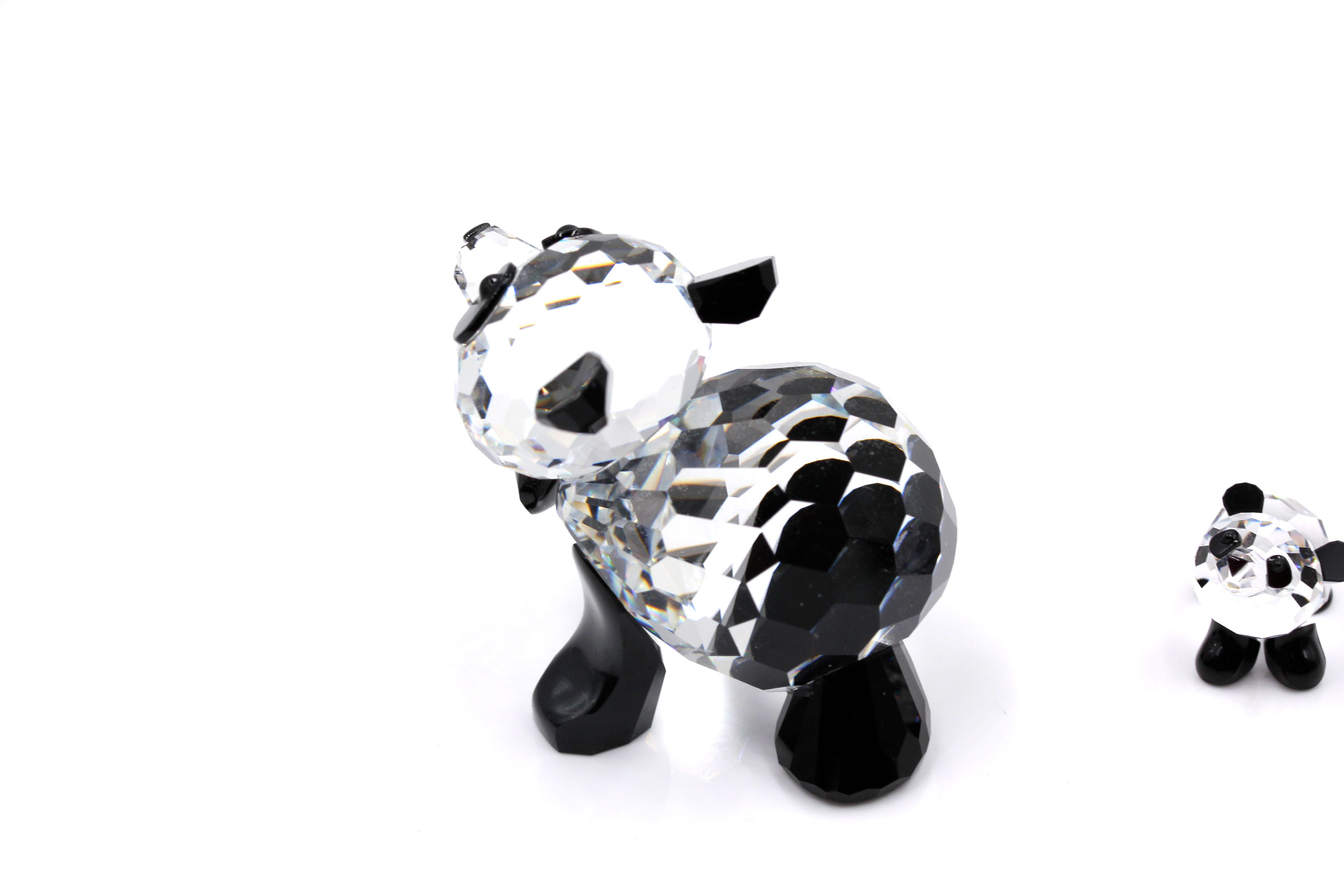 Swarovski Pandas Figurines
