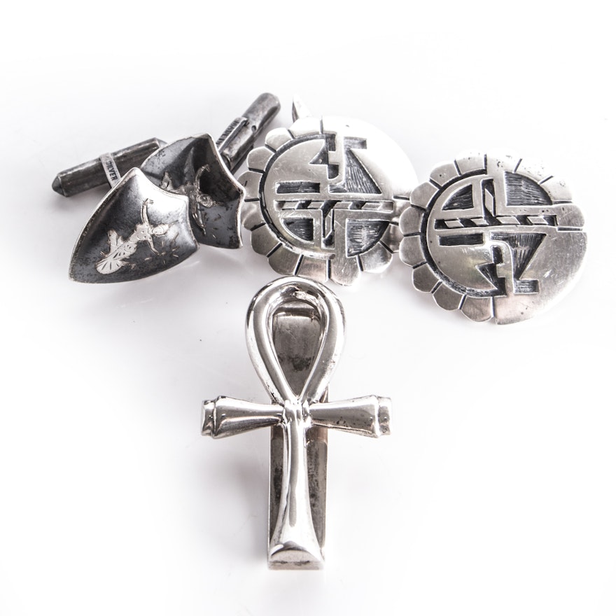 Sterling Silver Men's Accessories