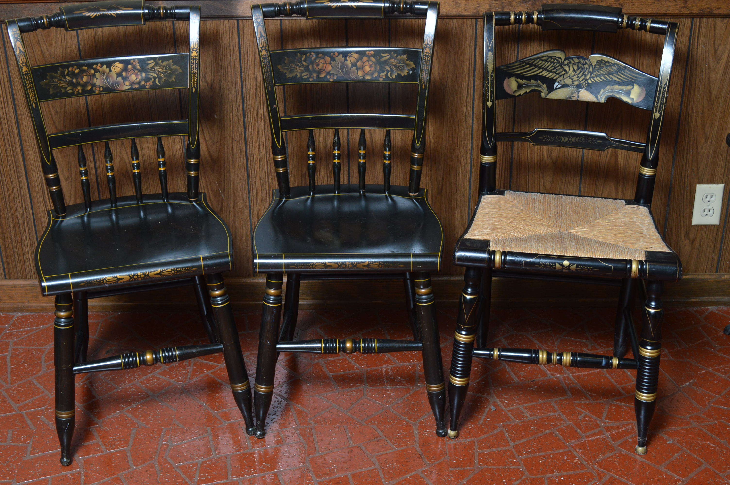 Hitchcock Style Chairs