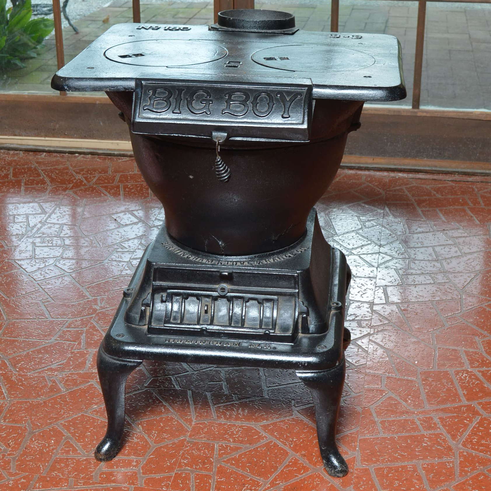 Birmingham Stove Company "Big Boy" Cast Iron Stove