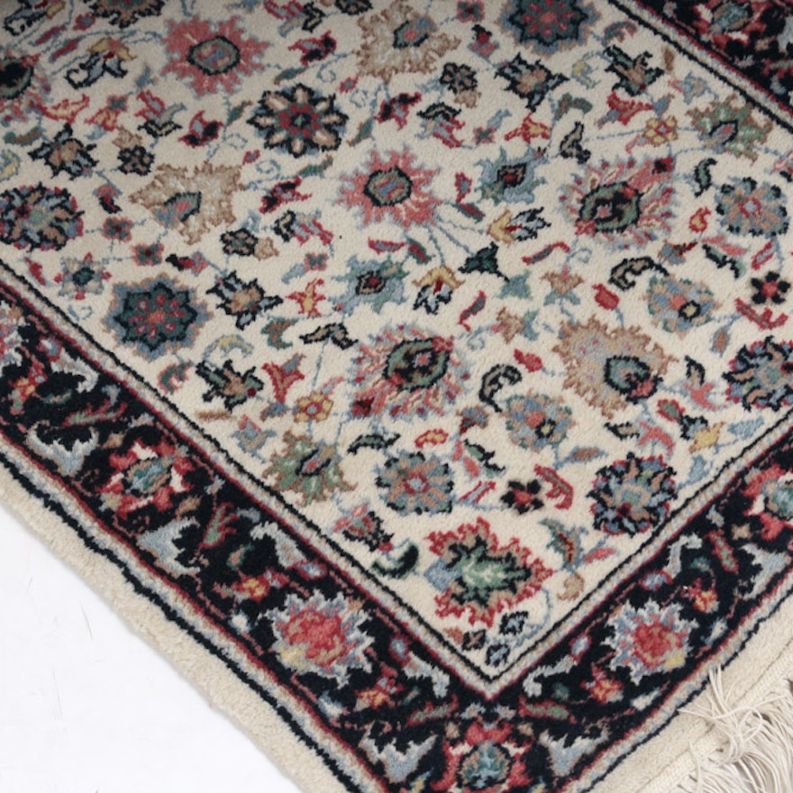 Hand Knotted Indo-Persian Accent Rug