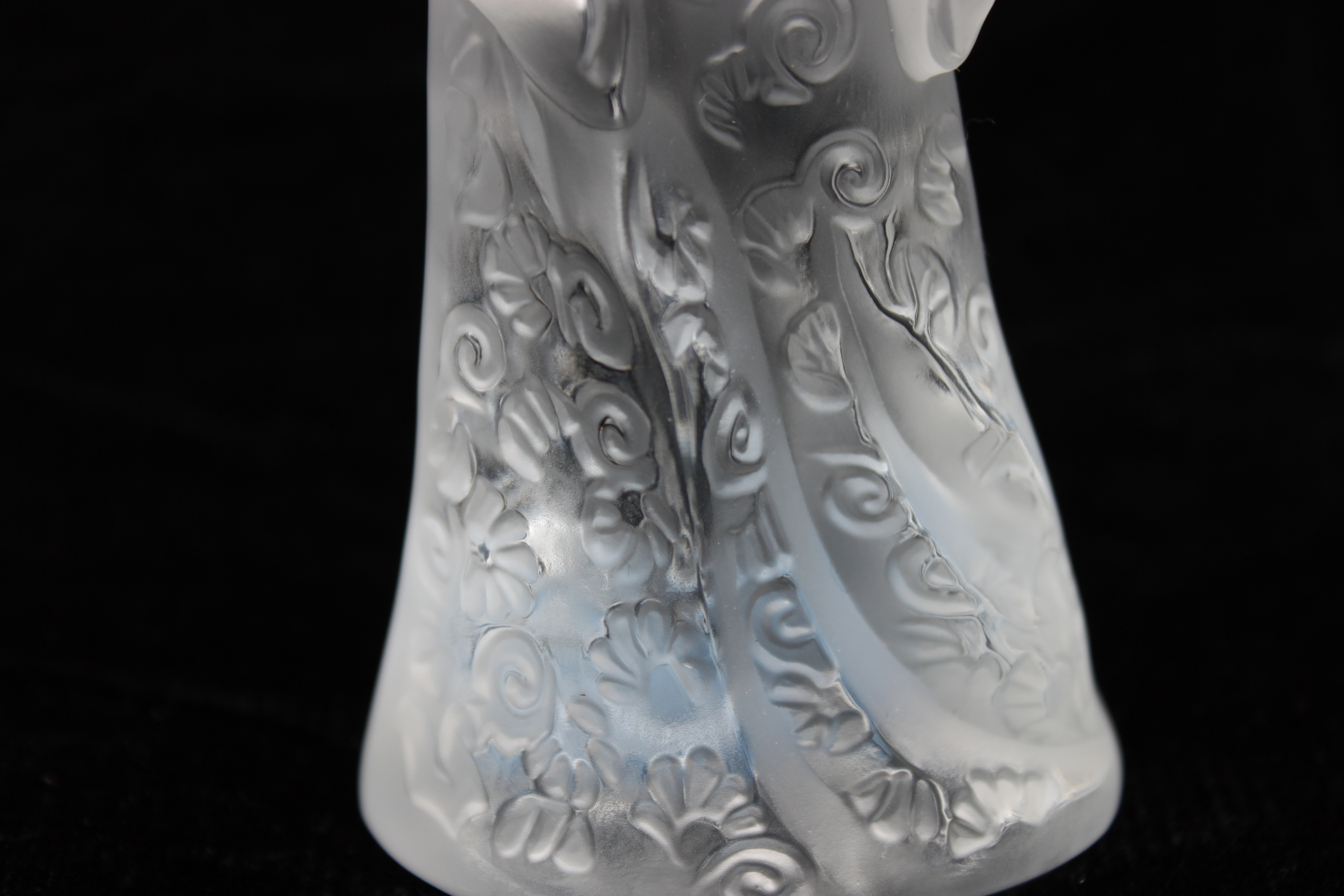 Lalique France Crystal "Three Wisemen" Figurines