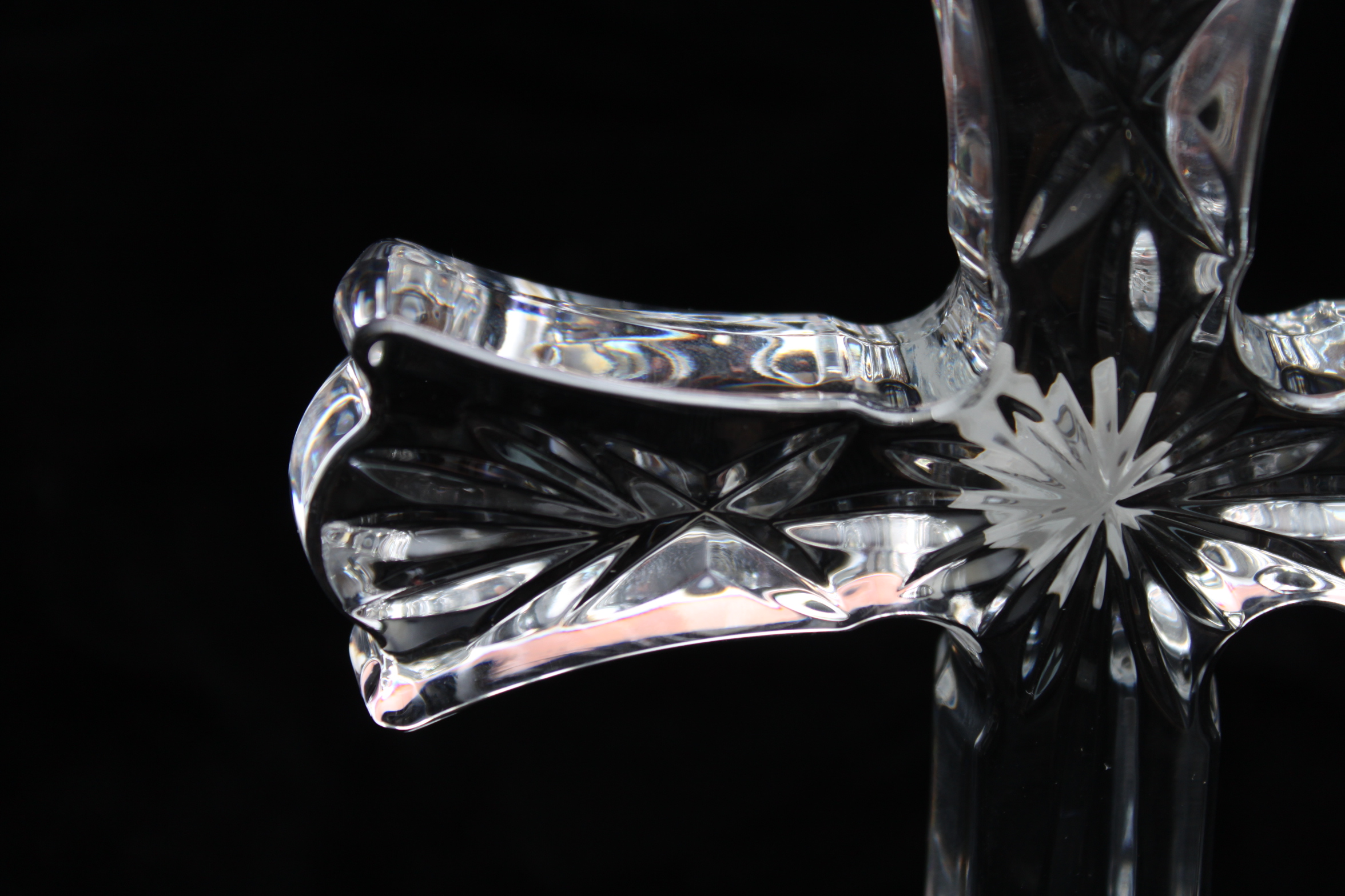 Waterford Crystal Standing Cross Figurine