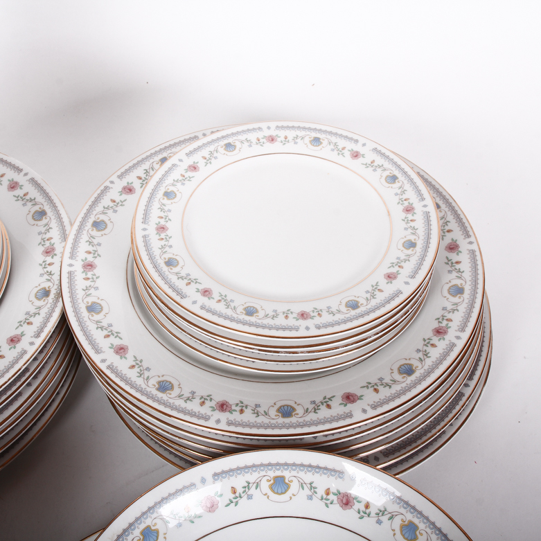 Collection of Sango Floral "Tivoli" China