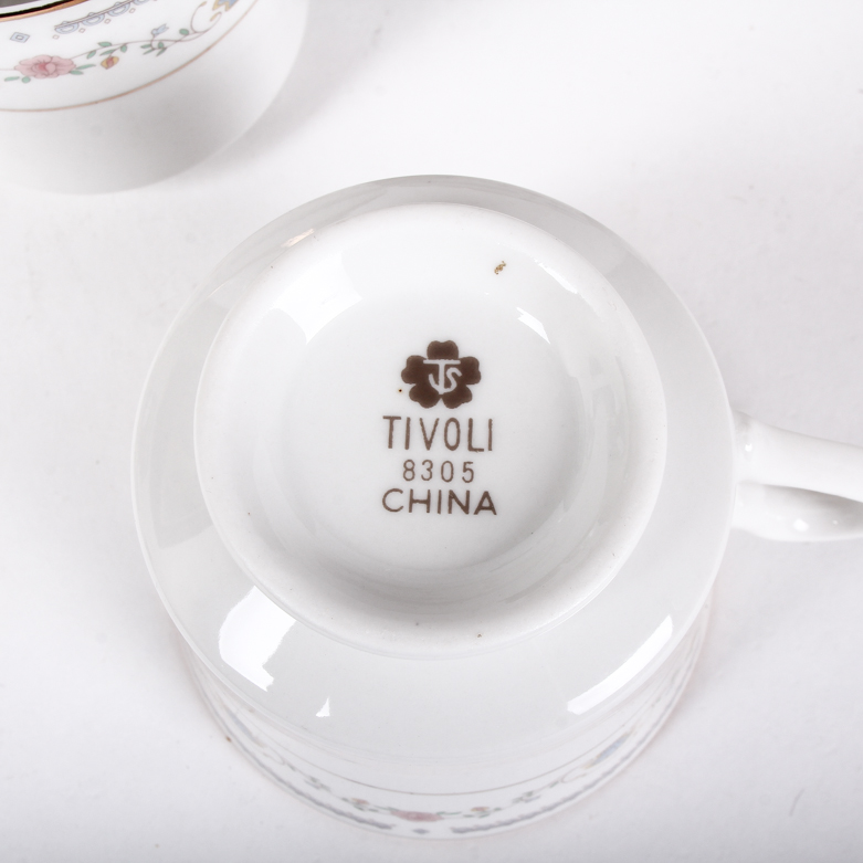 Collection of Sango Floral "Tivoli" China