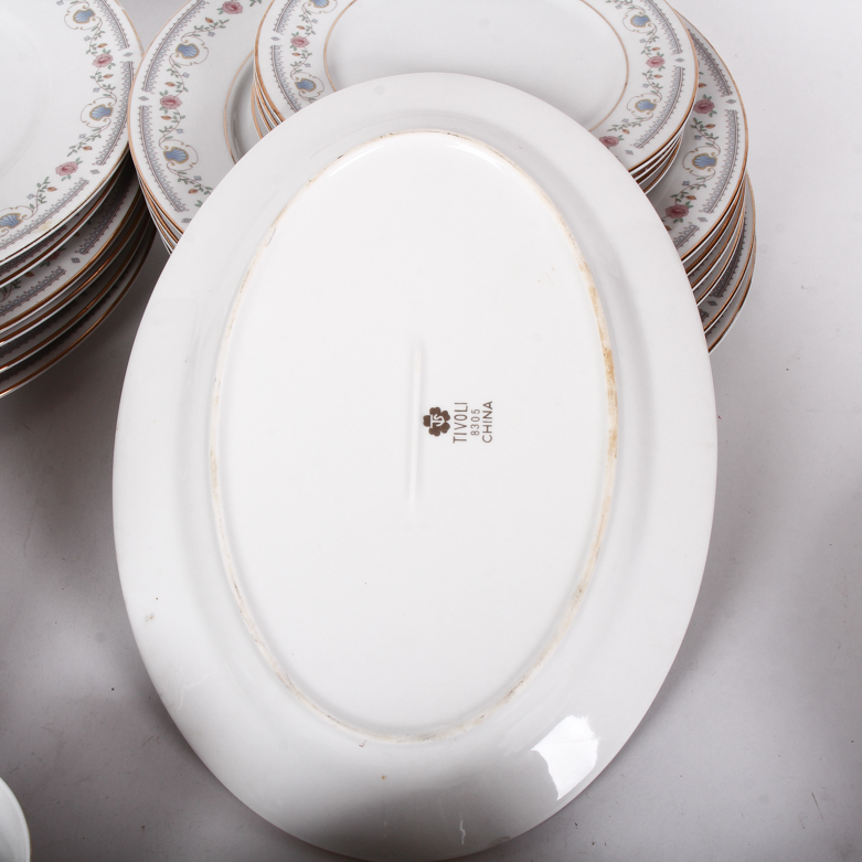 Collection of Sango Floral "Tivoli" China