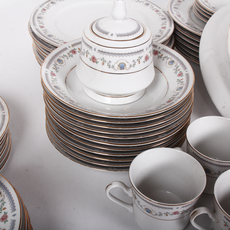 Collection of Sango Floral "Tivoli" China