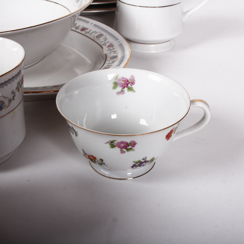 Collection of Sango Floral "Tivoli" China