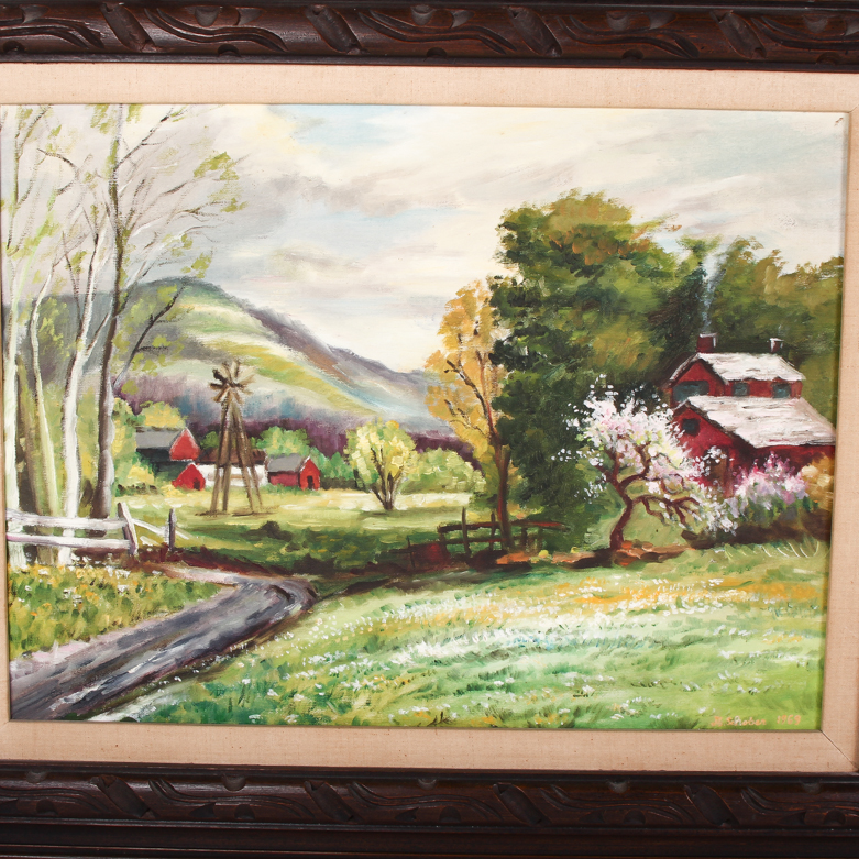 Unsigned Acrylic on Canvas