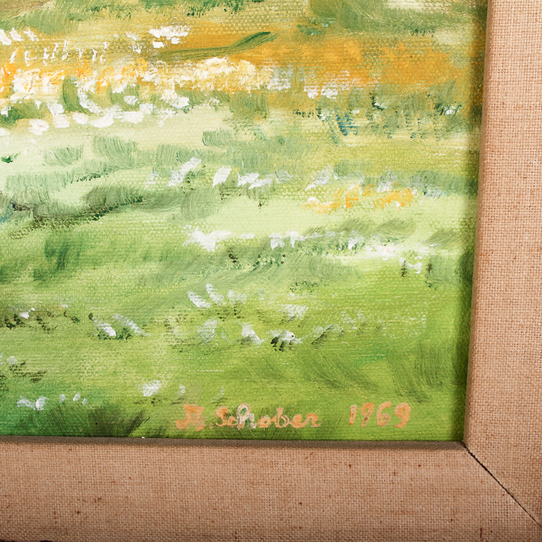 Unsigned Acrylic on Canvas