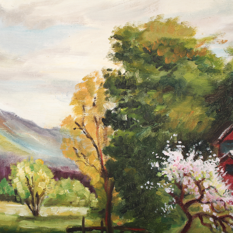 Unsigned Acrylic on Canvas