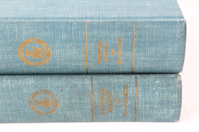 "Department of Commerce National Bureau of Standards Applied Mathematics" Series Books