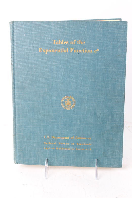 "Department of Commerce National Bureau of Standards Applied Mathematics" Series Books