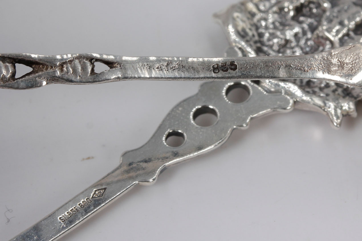 800 Silver Collector Spoons