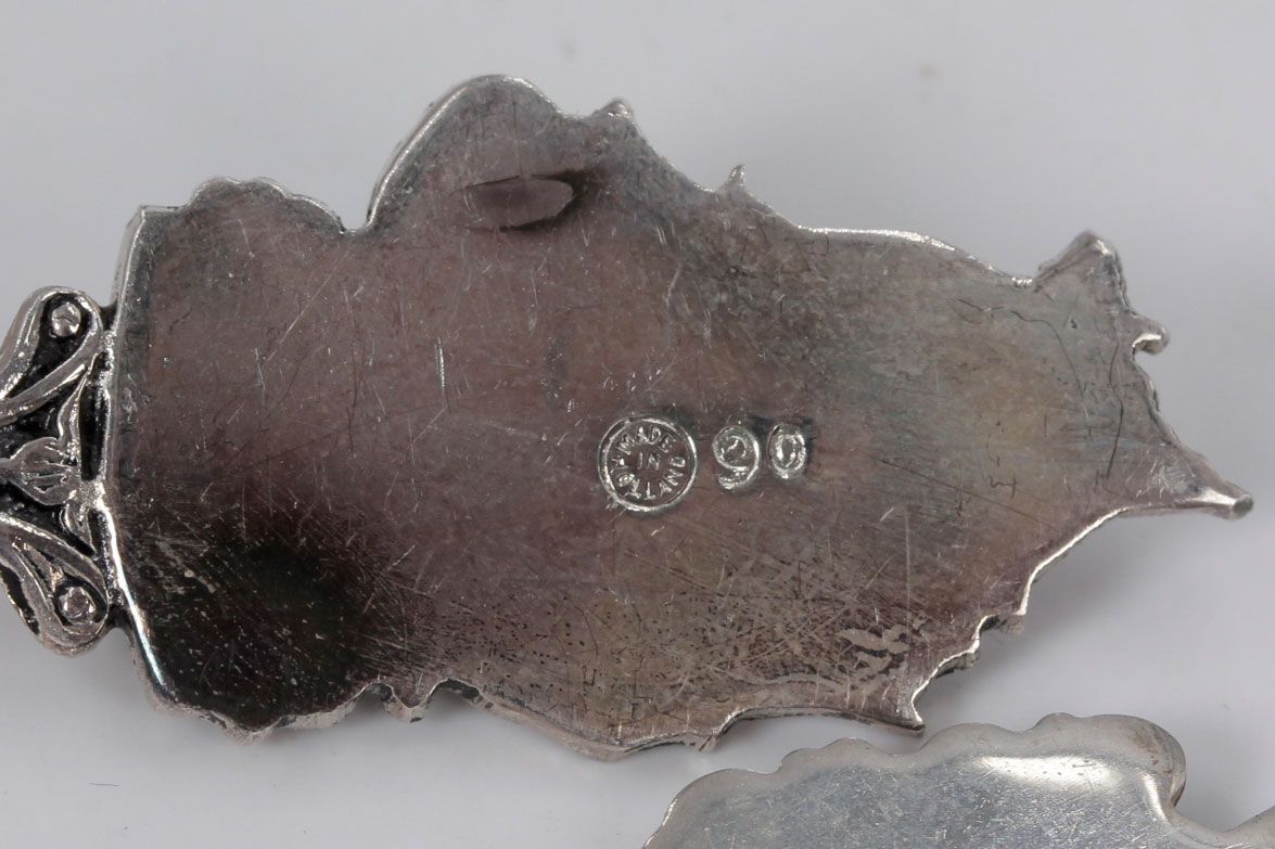 800 Silver Collector Spoons