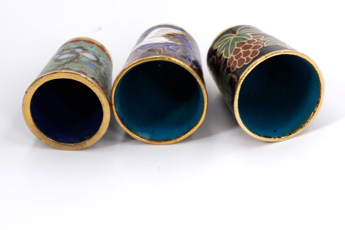 Collection of Vintage Thimbles Wedgwood, Belleek, and Limoges