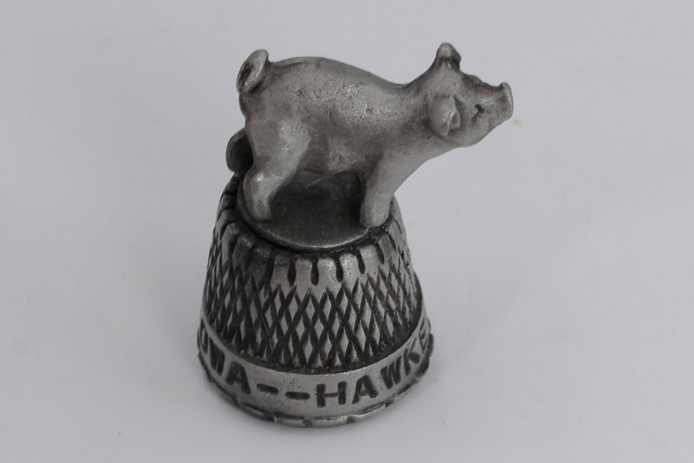 Collection of Vintage Thimbles Wedgwood, Belleek, and Limoges