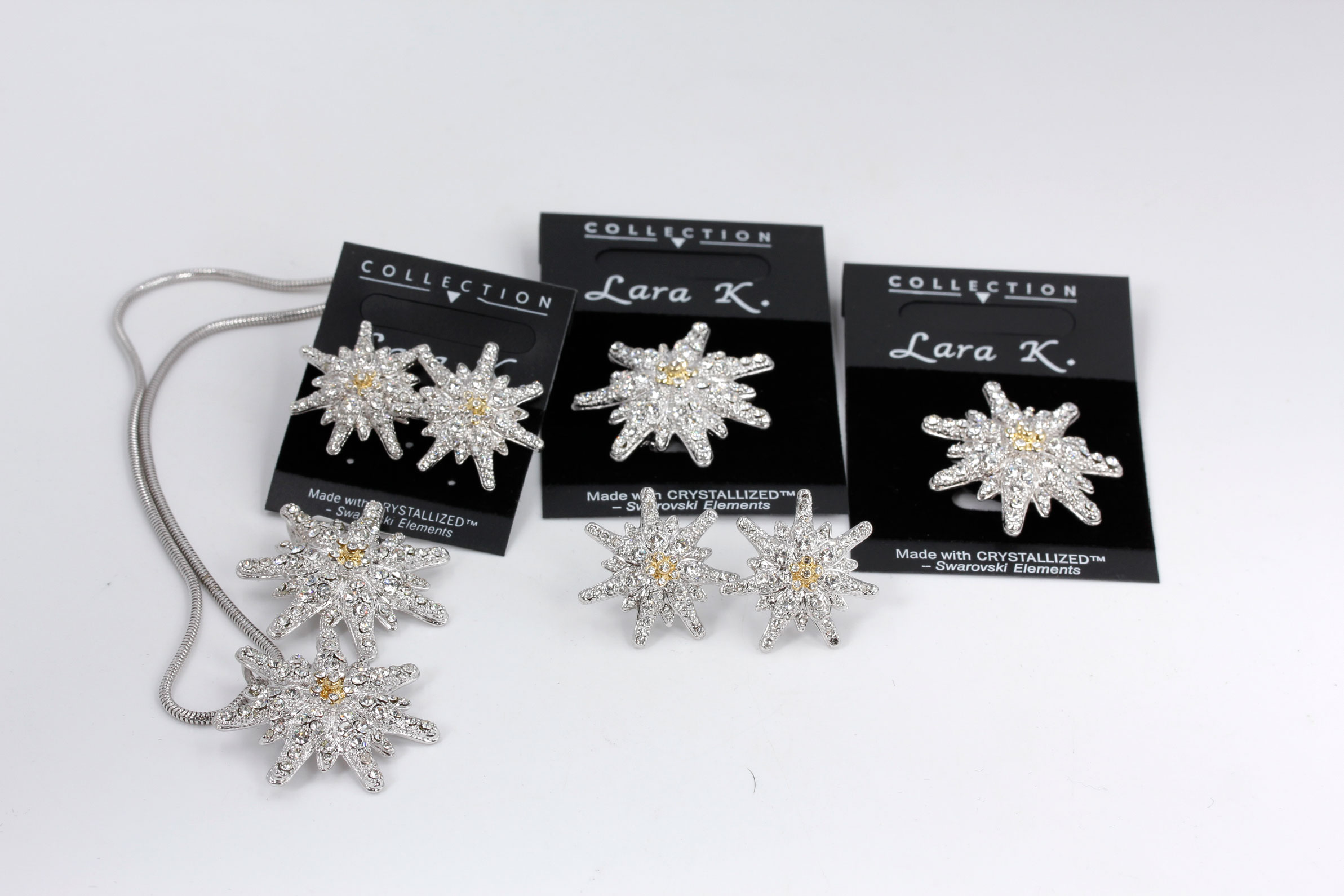 Collection of Lara K Jewelry with Swarovski Elements