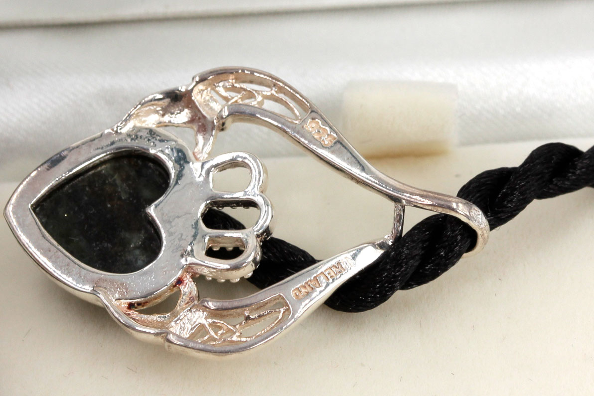 Necklaces with Sterling Silver Connemara Marble Pendants