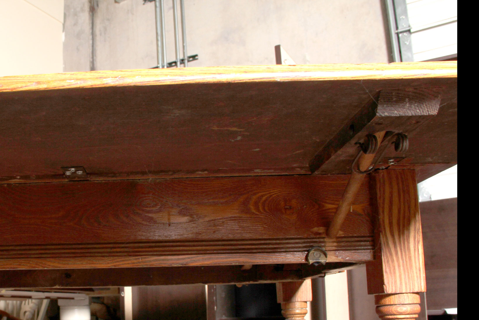 Antique Oak Drop Leaf Table