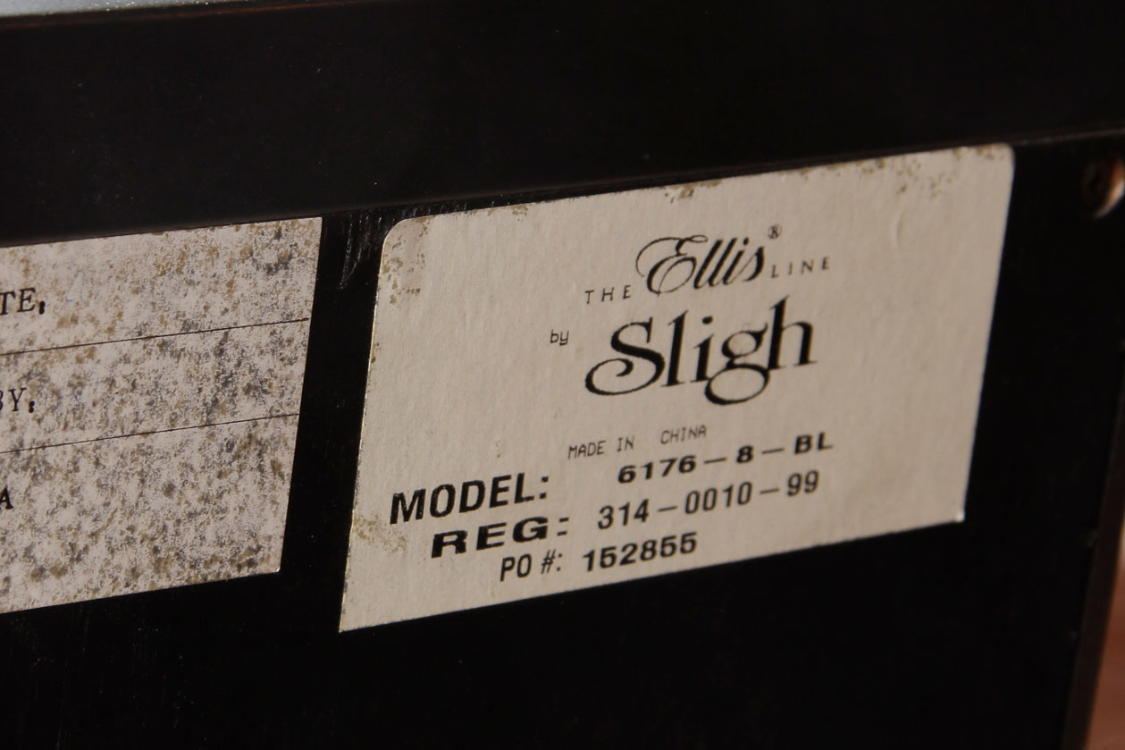 Sligh Black Bookshelf