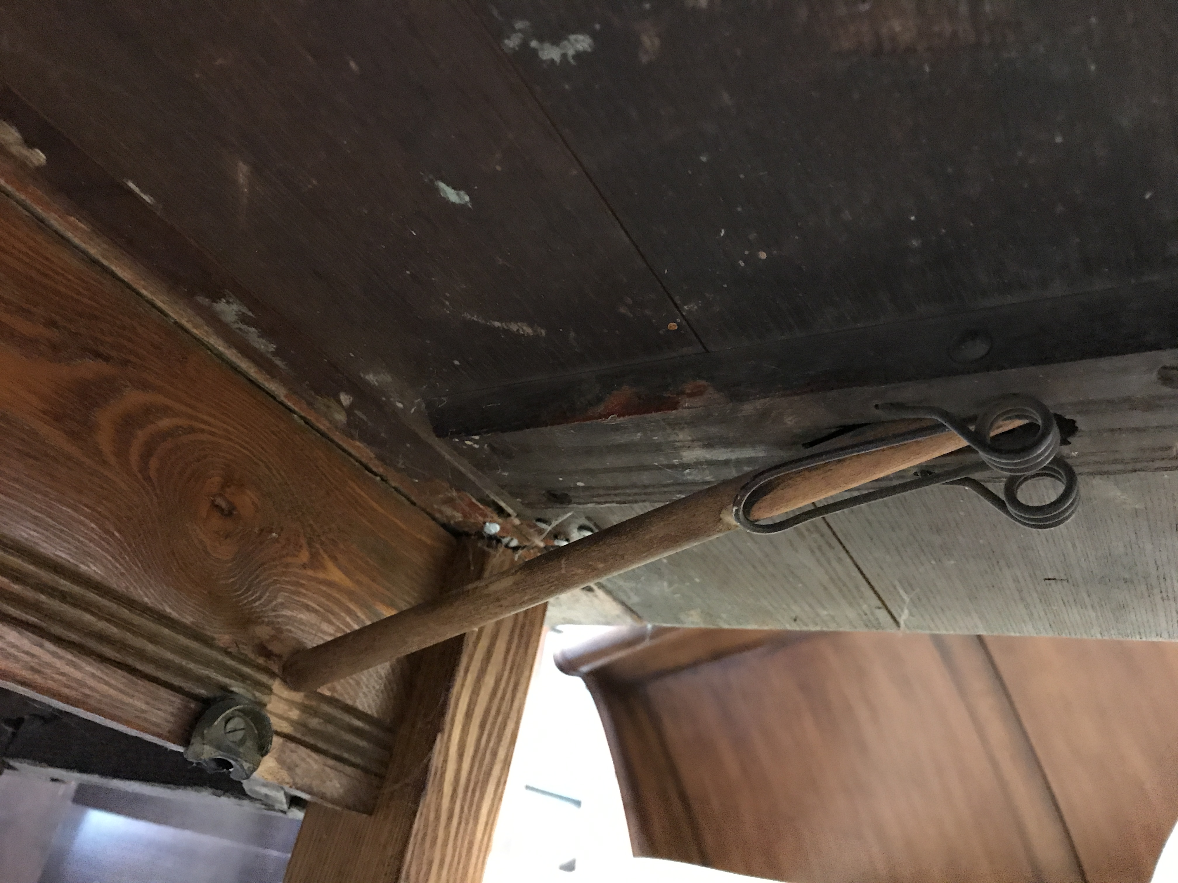 Antique Oak Drop Leaf Table