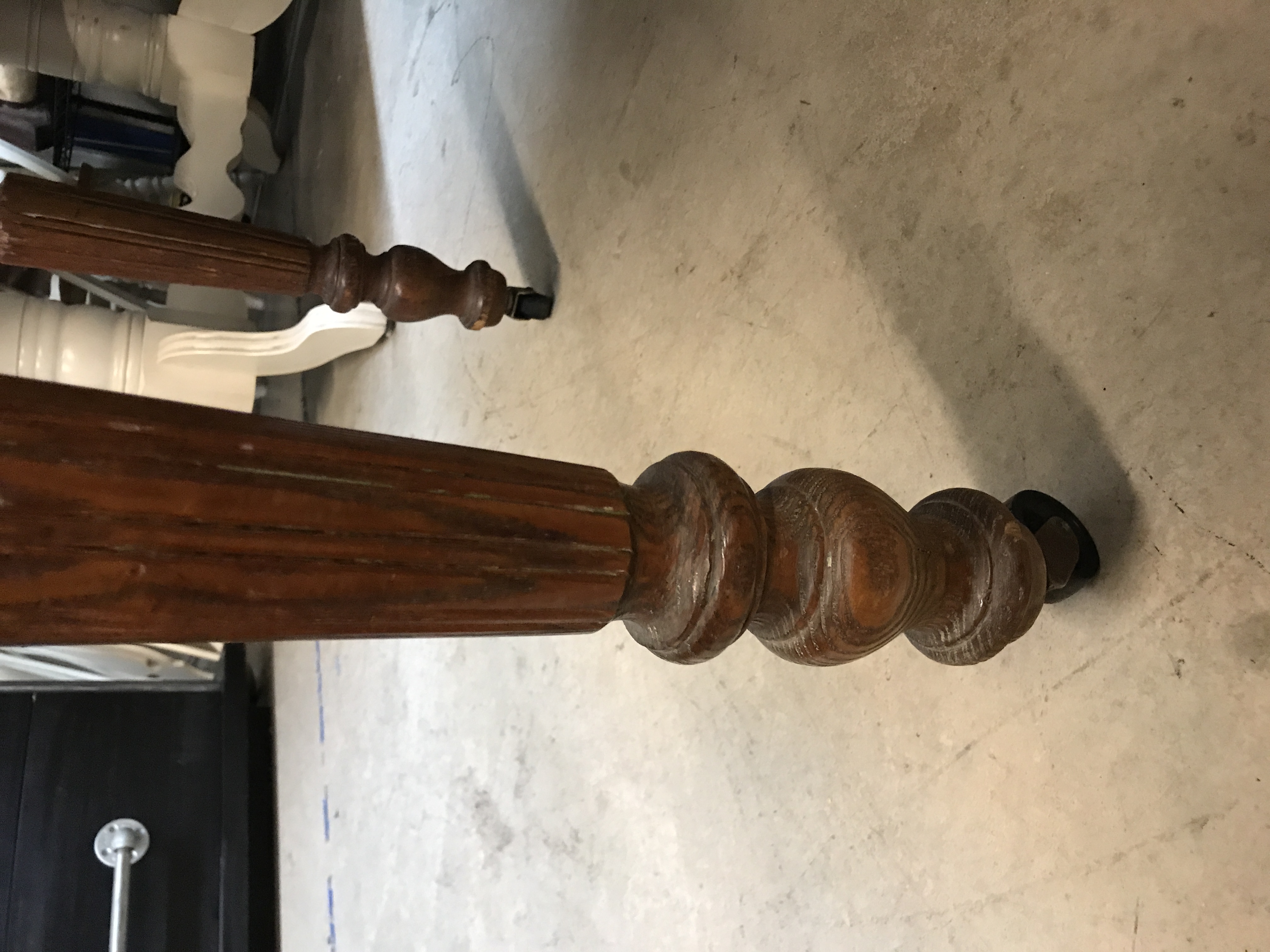 Antique Oak Drop Leaf Table