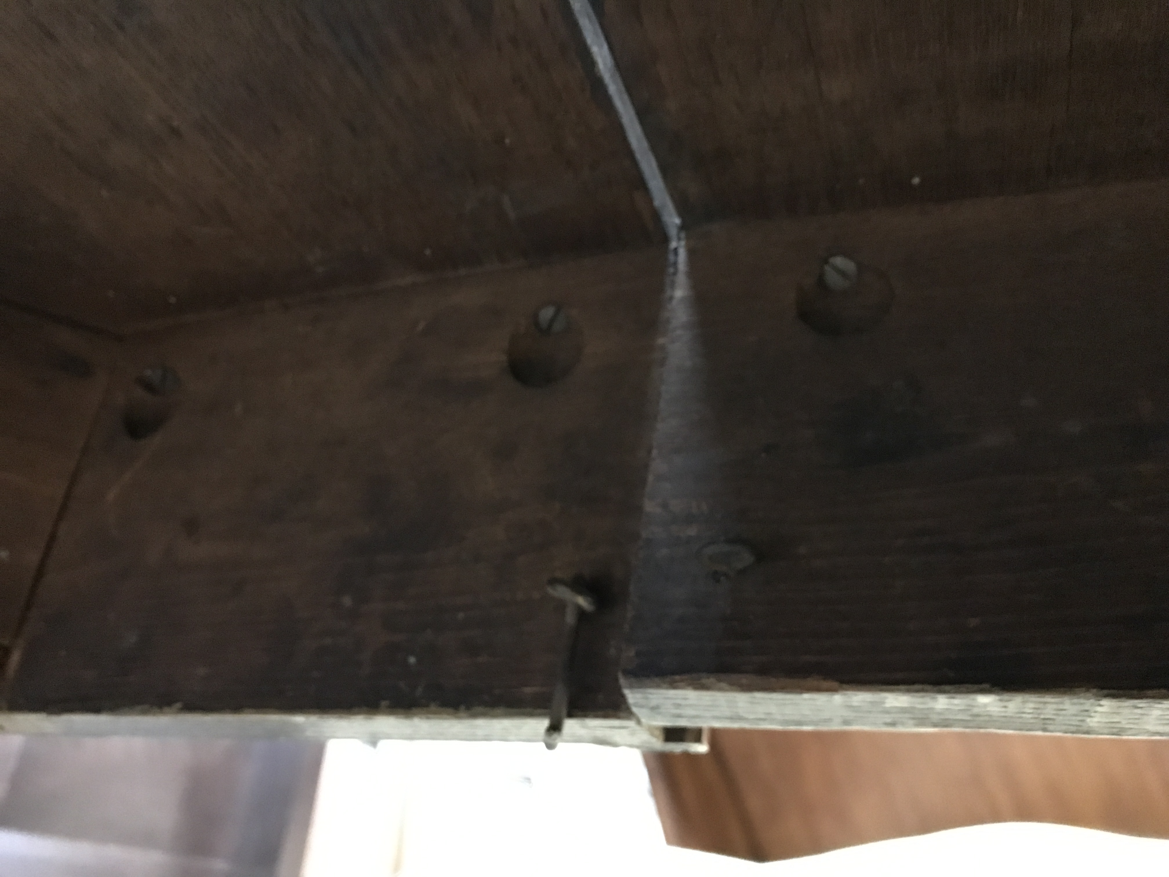 Antique Oak Drop Leaf Table